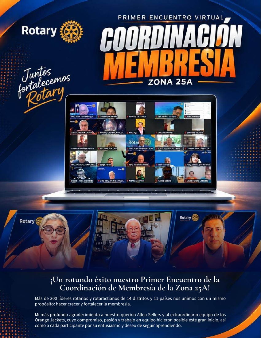 Primer Encuentro Virtual de Coordinación de Membresía