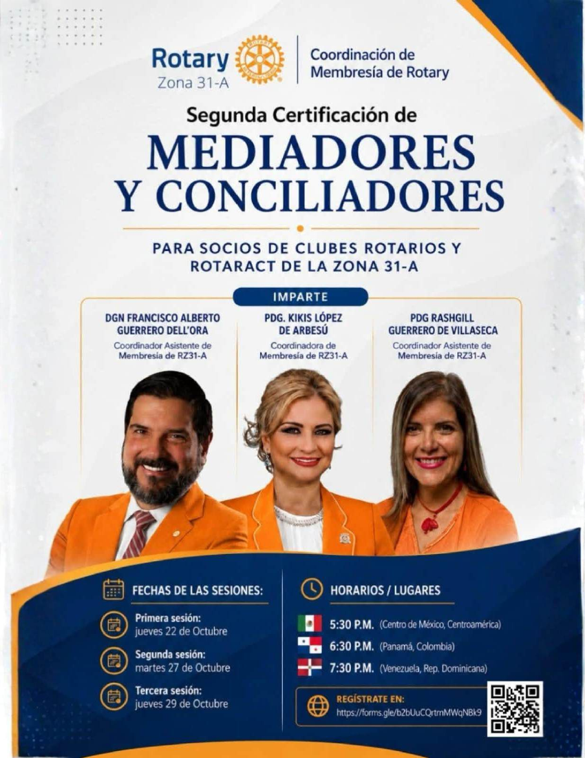 Segunda Certificación de Mediadores y Conciliadores
