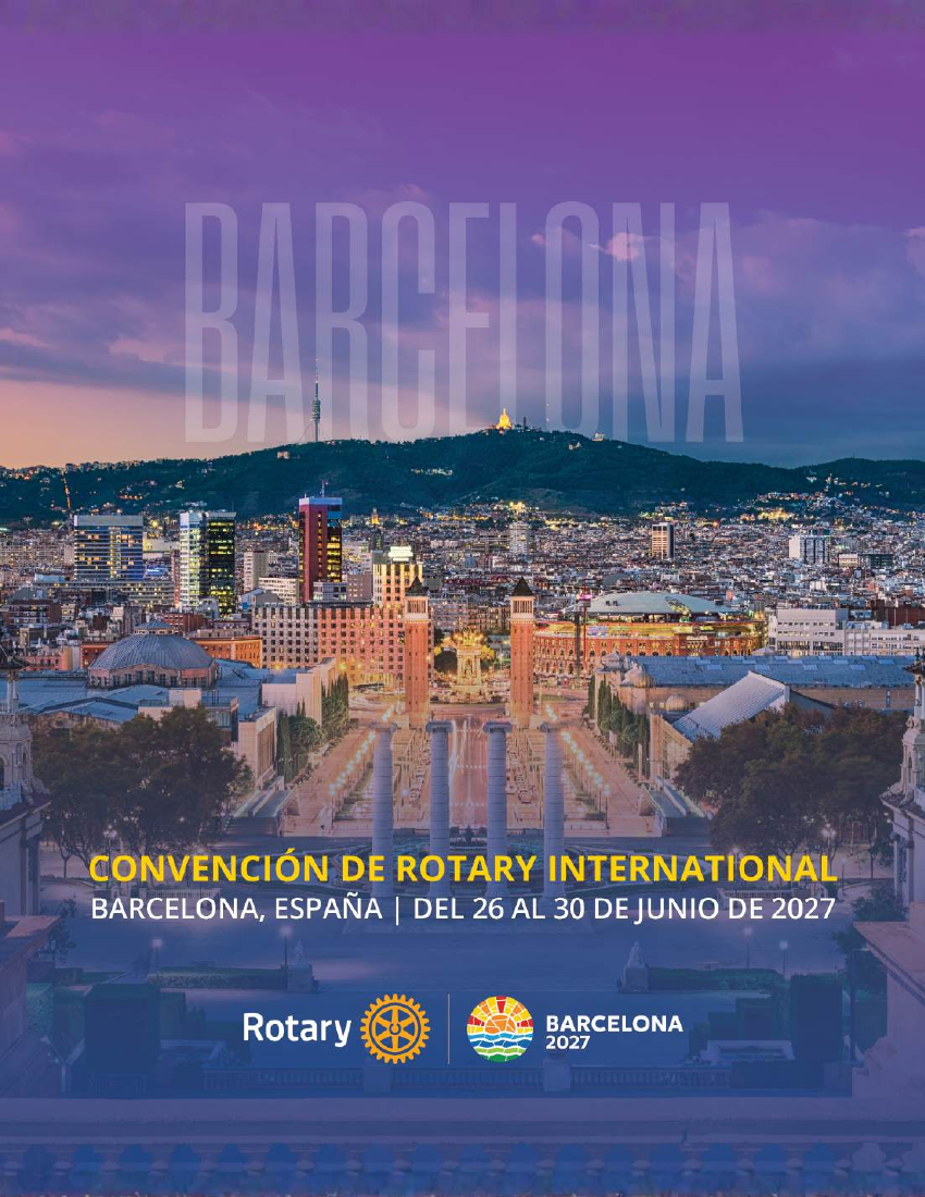 Convención de Rotary International Barcelona 2027